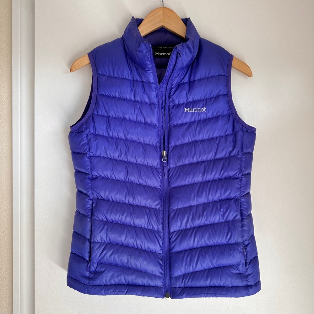 Marmot Jena 800 Fill Down Vest, Electric Blue, Small